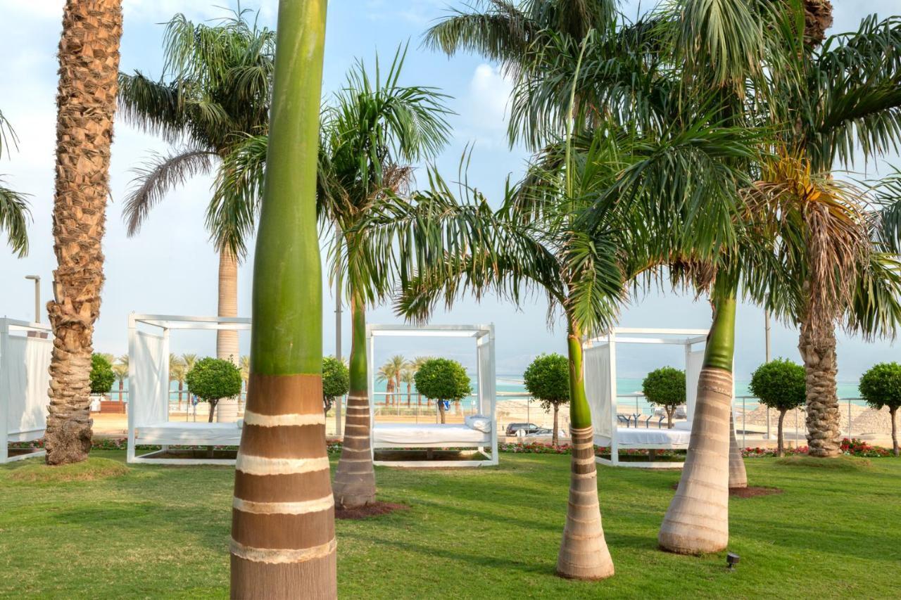 이스로텔 데드 씨 호텔 에인 보켁 외부 사진 Palm trees in Al-Shaqra